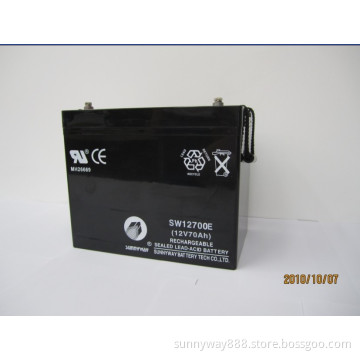 Sealed Lead-Acid Deep Cycle Battery 12V70ah
